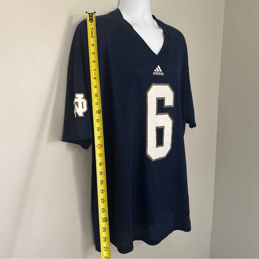 Notre Dame Fighting Irish Adidas Mens Football Jersey - 2XL - Picture 7 of 7